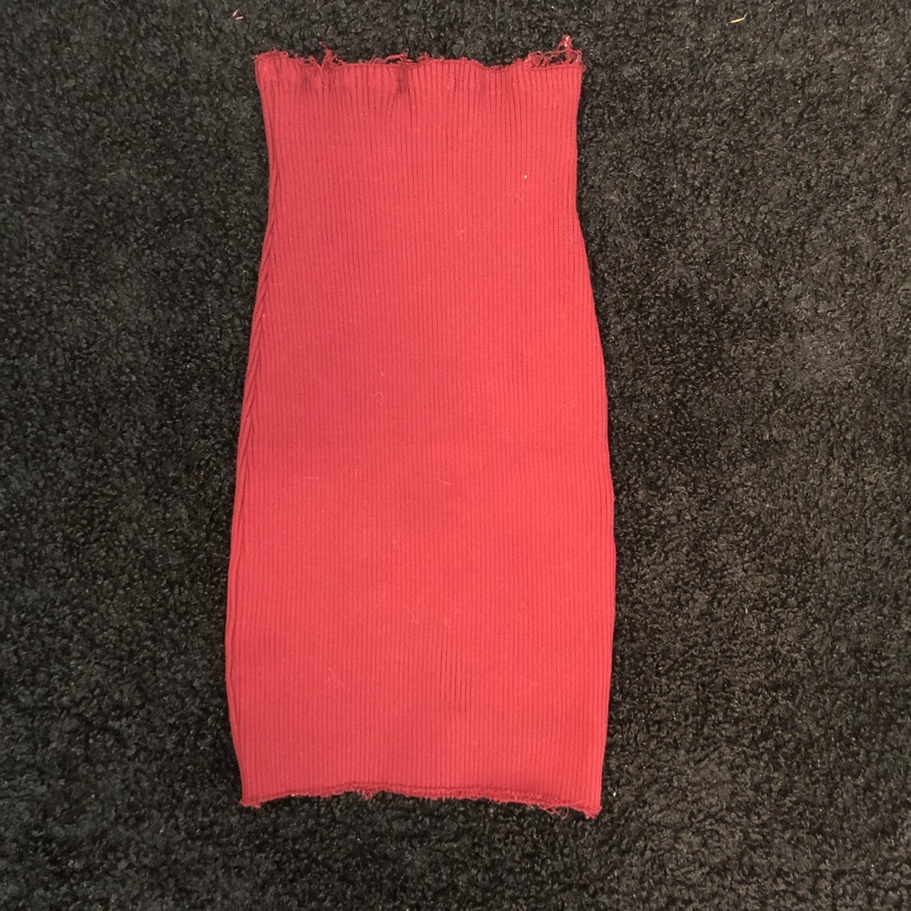 Little red tube dress